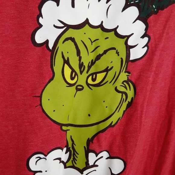 Old Navy The Grinch Who Stole Christmas Short Sleeve Graphic T-shirt Top - Picture 4 of 12